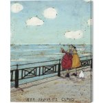 Obraz na plátně Sam Toft - Her Favourite Cloud, 2 cm - 40×50 cm – Zboží Mobilmania