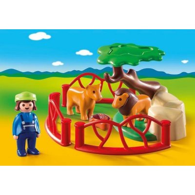 Playmobil 9378 Ohrada se lvi – Zboží Živě