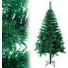 Vánoční stromek YARDIN Vánoční stromek z umělého PVC Vánoční stromek nehořlavý s rychlým skládacím systémem včetně stojanu zelený PVC 150 cm