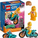 LEGO® City 60310 Motorka kaskadéra Kuřete – Zboží Mobilmania