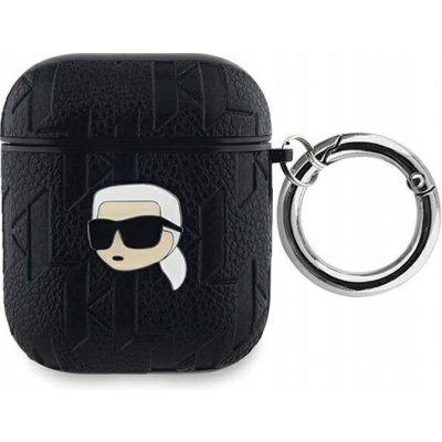 Karl Lagerfeld PU Embossed Karl Head Pouzdro pro AirPods 1/2 KLA2PGKIPK – Zboží Živě