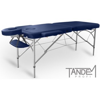 Tandem Skládací masážní stůl Profi A2D modrá 195 x 70 cm 14,8 kg