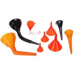 Sada trychtýřů na dolévání kapalin MECHANIC FUNNEL SET 3, 9 ks | Zboží Auto