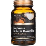 Doctor Life Kurkuma Zázvor a boswellie 60 veg. kapslí – Hledejceny.cz
