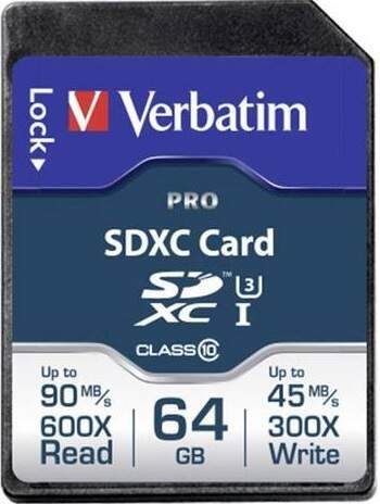 Verbatim SDXC UHS-I 64 GB 44024
