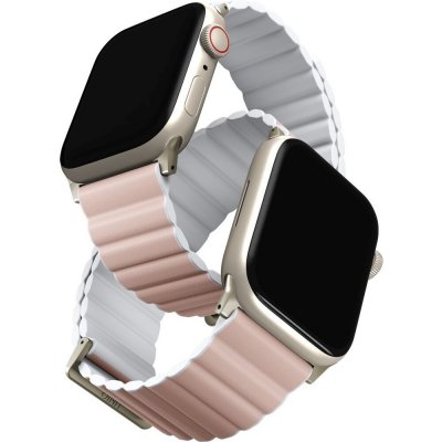 Uniq Revix Premium Edition Reversible Magnetic řemínek pro Apple Watch 41/40/38mm růžový/bílý UNIQ-41MM-REVPBPNKWHT – Hledejceny.cz