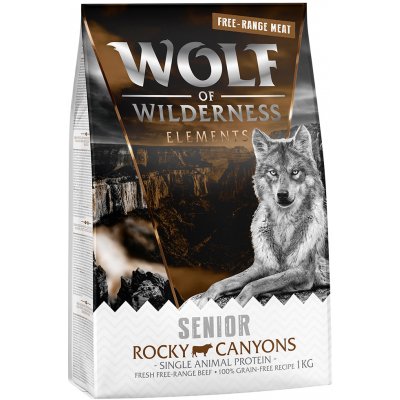 Wolf of Wilderness SENIOR Rocky Canyons Beef x 1 kg