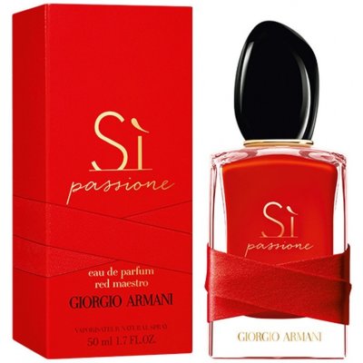 Giorgio Armani Si Passione Red Maestro parfém dámský 50 ml – Zbozi.Blesk.cz