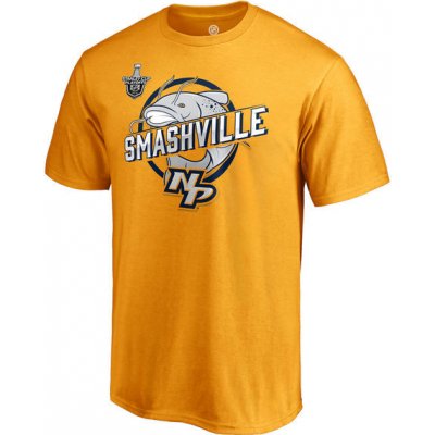 Fanatics Branded tričko Nashville Predators 2018 Stanley Cup Playoffs Bound Smashville Catfish