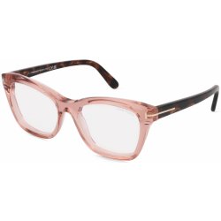 Tom Ford FT5909-B Dámy-Brýle včetně čoček Celoobrubové Cateye Acetát-rámy pink lesklá