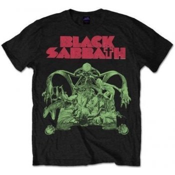 Black Sabbath tričko Sabbath Cut-out černá