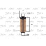 Olejový filtr VALEO 586502 | Zboží Auto