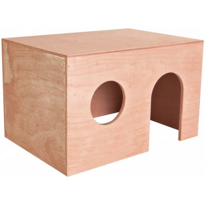 Trixie Dřevěný domek pro morčata rovná střecha 27 x 17 x 19 cm – Zboží Mobilmania