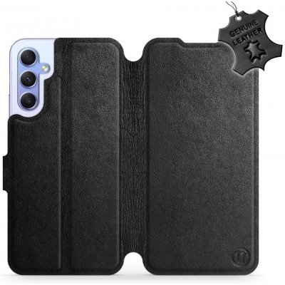 Pouzdro Mobiwear kožené flip Samsung Galaxy A34 5G - Černé – Zboží Živě