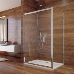 Mereo LIMA CK87132K Sprchový kout, obdélník, 100x120x190 cm, chrom ALU, sklo Point – Zboží Dáma