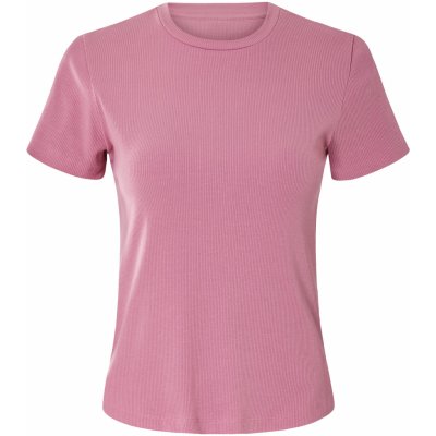 esmara Dámské vroubkované triko světle růžová – Zboží Dáma