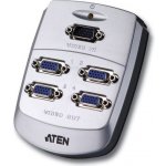 Aten VS-84 VGA splitter / 4-portový (1 PC - 4 monitory) / 250MHz – Hledejceny.cz
