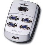 Aten VS-84 VGA splitter / 4-portový (1 PC - 4 monitory) / 250MHz – Zboží Živě