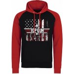 Top Gun mikina America Black-Red – Zboží Dáma