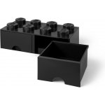 LEGO® Úložný box 250 x 502 x 181 se šuplíky červená – Zboží Dáma