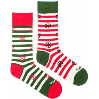 Fusakle Veselé ponožky Vánoce na sněhu – Zboží Mobilmania
