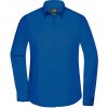 Dámská košile James & Nicholson s dlouhým rukávem JN677 Královská modrá