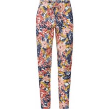 Esmara Dámské lněné kalhoty květinový vzor