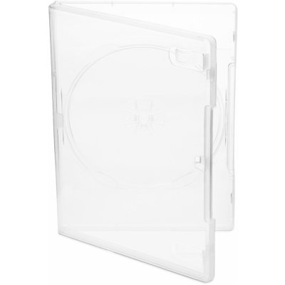 Obal na CD/DVD Cover IT Krabička na 1ks - čirá (transparent), 14mm,10ks/bal (27048P10)