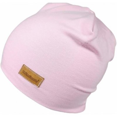 dětská klasická čepice baby pink – Hledejceny.cz