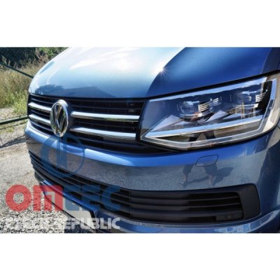 VW T6 - NEREZ chrom lišty přední masky (Comfortline / Highline) | Zboží Auto