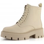 Tamaris šněrovací kotník na hrubé podešvi beige – Hledejceny.cz