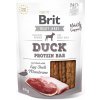 Pamlsek pro psa Brit Jerky Duck Protein Bar 12 x 80 g