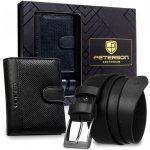 Peterson dárková kožená sada pásek a dvě přezky Don – Zboží Dáma