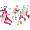 Smoby pečovatelský kufřík sportovní kočárek pro panenku Baby Nurse a panenka s šaty Baby Nurse 220316-8