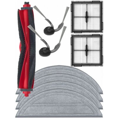 ElektroSkalka Xiaomi Roborock Q10 V hepa filtry a kartáče a mopovací textilie 9 ks – Zboží Mobilmania