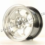 Japan Racing JR12 8,5x15 4x100/114,3 ET13 hypersilver – Hledejceny.cz