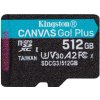 Paměťová karta Kingston microSDXC 512 GB SDCG3/512GBSP