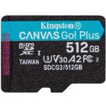 Kingston microSDXC 512 GB SDCG3/512GBSP – Zboží Mobilmania