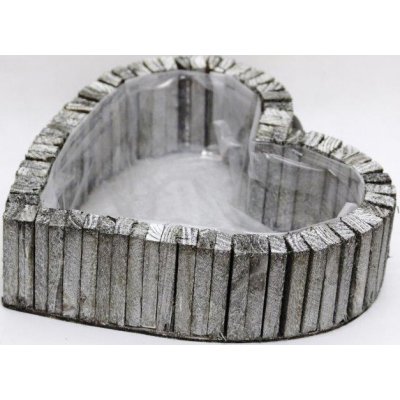 Srdce dřívka šedé 32*32*8cm – Hledejceny.cz