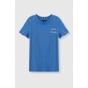 Dětské tričko Tommy Hilfiger dětské bavlněné tričko s potiskem KB0KB08807.74.122.PPYH modrá