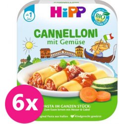 HiPP BIO Cannelloni se zeleninou 6 x 250 g