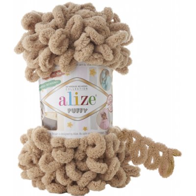 Alize příze Puffy 262 béžová – Zboží Dáma