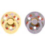 Bibs x Liberty Colour dudlík kaučuk 2ks Strawberry and Cream Pale Butter Mix – Zboží Mobilmania