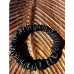 HEDVÁBNÝ SVĚT Různobarevné gumičky do vlasů 1 ks nová kolekce, WHITE ORCHID Nová generace gumiček: černá – Zboží Mobilmania