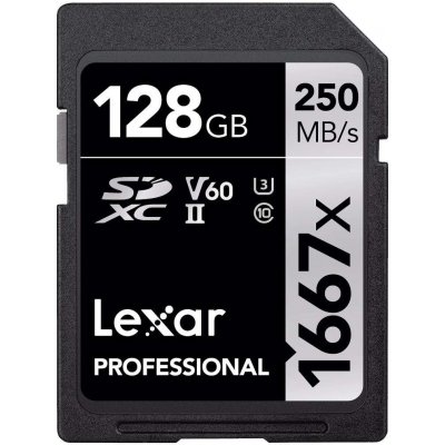 Lexar SDXC UHS-II 128GB LSD128CB1667 – Zboží Mobilmania