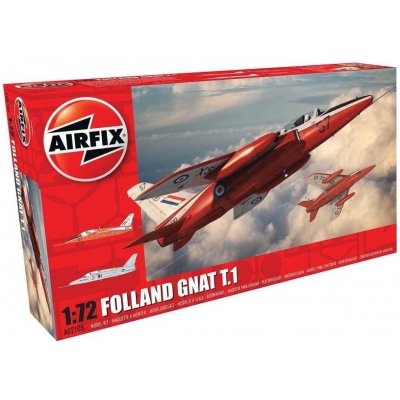 Airfix Folland Gnat T.1 Classic Kit A02105 1:72 – Zboží Dáma