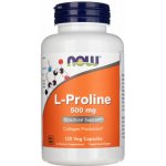 Now Foods Foods L-Prolin 500 mg 120 rostlinných kapslí – Hledejceny.cz