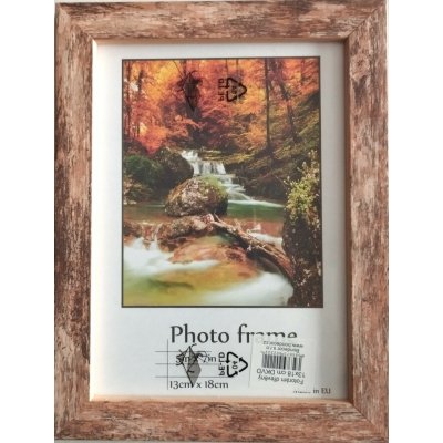 Bondecor Fotorám dřevěný dub - hladký Barva: Dub, Velikost: 21x30 – Zboží Živě