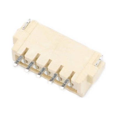 LaskaKit JST-XH 2.5mm SMD konektor do DPS, pravoúhlý Počet pinů: 5P – Sleviste.cz
