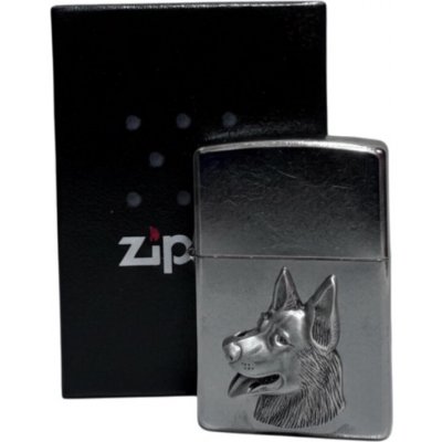 ZIPPO chrom geb.EmblemSchäferhund – Hledejceny.cz